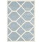 Safavieh Chatham Hand Tufted Rectangle RugBlue & Ivory 4 x 6 ft. CHT755B-4 - alternate 4